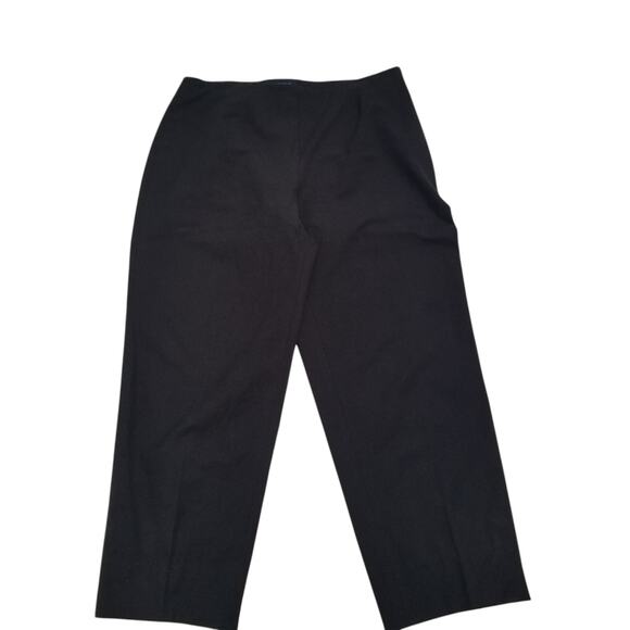 Piazza Sempione Audrey Capri Pants 42 IT Women’s Cotton Black Stretch US 6 - Picture 5 of 9